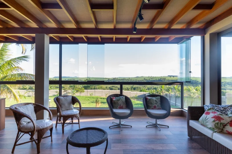 Envidraçamento de varanda