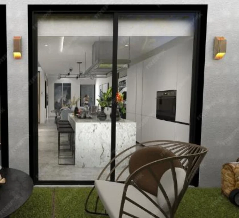 Porta balcão de correr 2 folhas