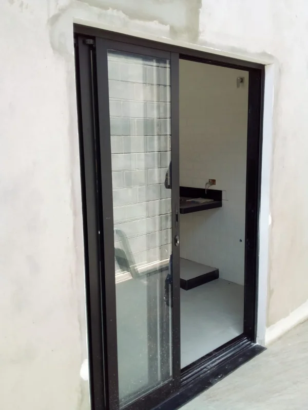 Porta de correr para cozinha