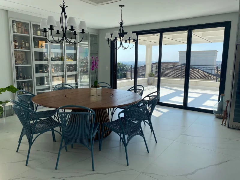 Porta de correr interna