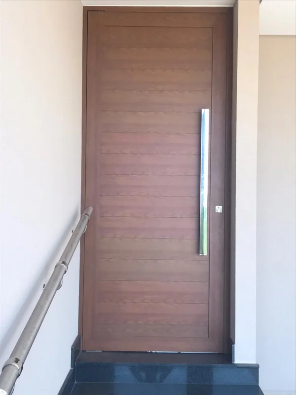 Porta de esquadria de alumínio em Rio Claro